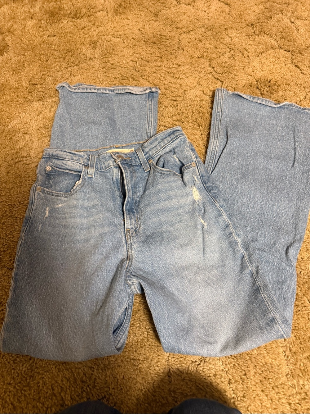 Levi’s 70s high rise flare jeans